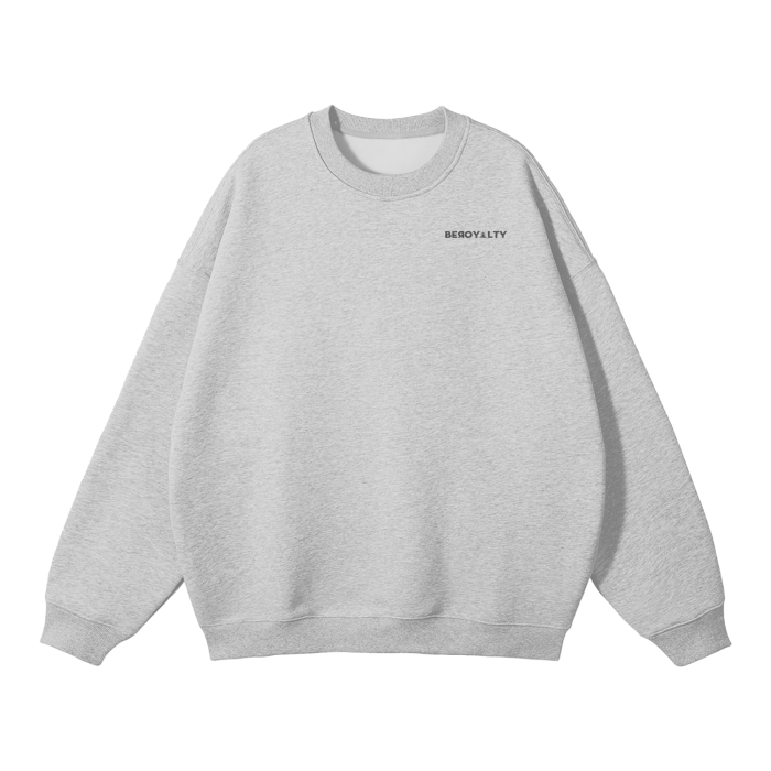 BeRoyalty - Solid Color Fleece Pullover