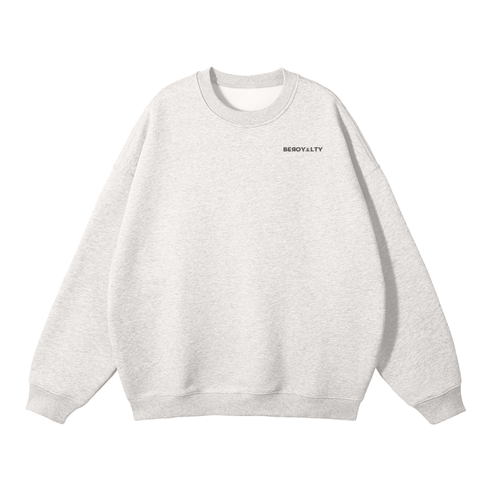 BeRoyalty - Solid Color Fleece Pullover
